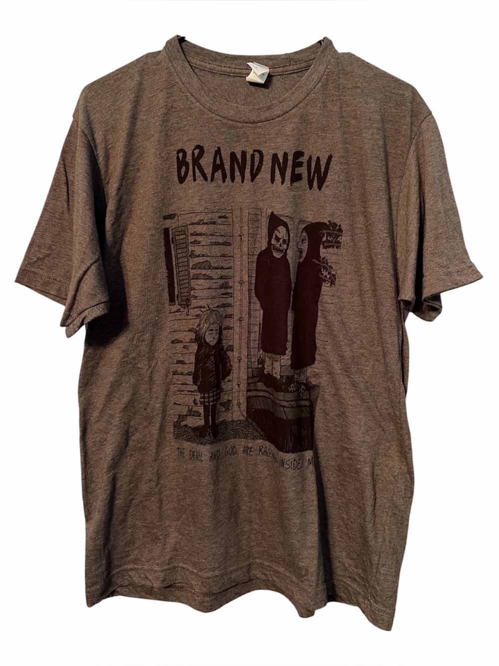 Brand New "The Devil and God Are Raging Inside Me" Graphic T-Shirt